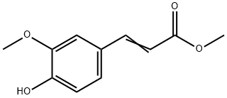 FERULIC ACID METHYL ESTER Structure